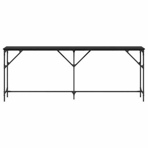 Mesa Consola - Mesa De Entrada Carvalho preto 200 x 29 x 75 cm