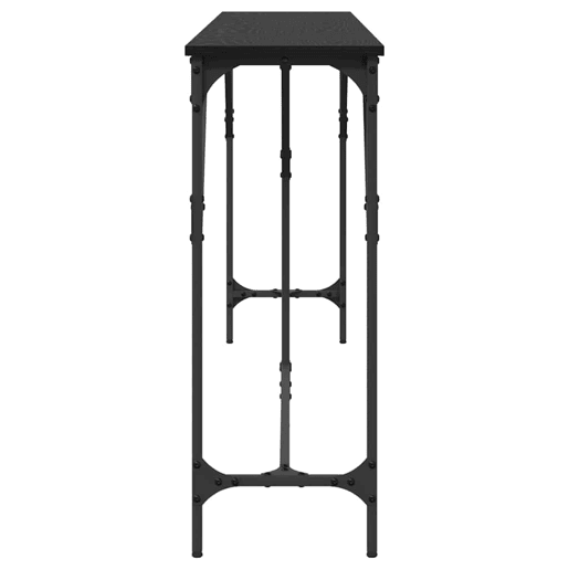 Mesa Consola - Mesa De Entrada Carvalho preto 200 x 29 x 75 cm