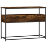 Mesa Consola - Mesa De Entrada 100x40x75 cm derivados de madeira carvalho fumado