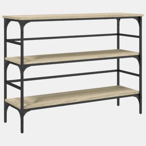 Mesa Consola - Mesa De Entrada 100x32x75 cm derivados de madeira carvalho sonoma