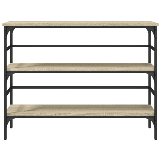 Mesa Consola - Mesa De Entrada 100x32x75 cm derivados de madeira carvalho sonoma