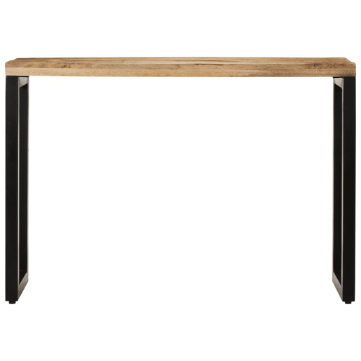 Mesa Consola - Mesa De Entrada 110x35x76 cm madeira de mangueira áspera maciça