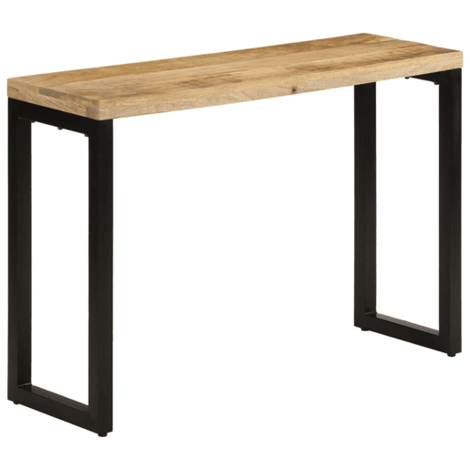 Mesa Consola - Mesa De Entrada 110x35x76 cm madeira de mangueira áspera maciça