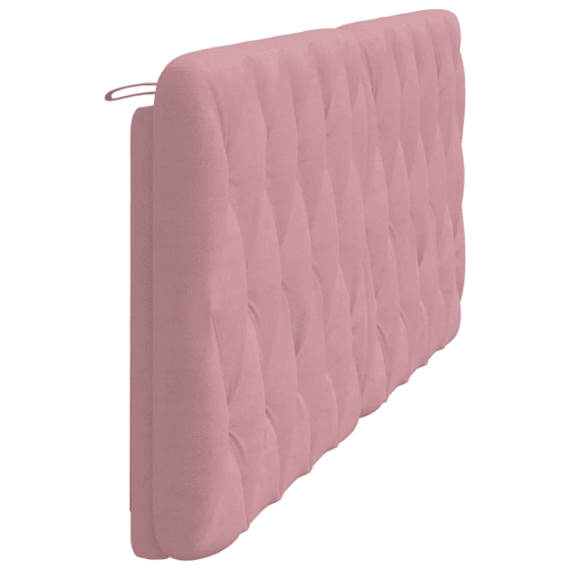 Almofadão de Cabeceira - Cabeceira de cama 200 cm veludo rosa