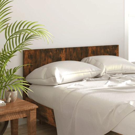 Cabeceira - Cabeceira de cama cama 160x1,5x80 cm derivados madeira carvalho fumado