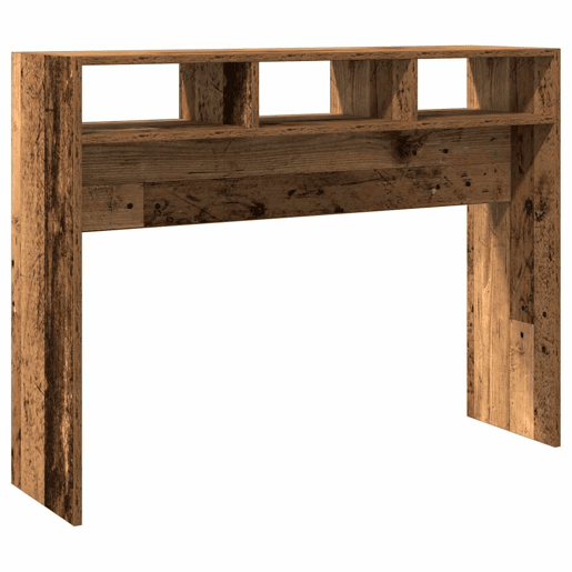 Mesa Consola - Mesa De Entrada madeira antiga 105x30x80 cm madeira trabalhada