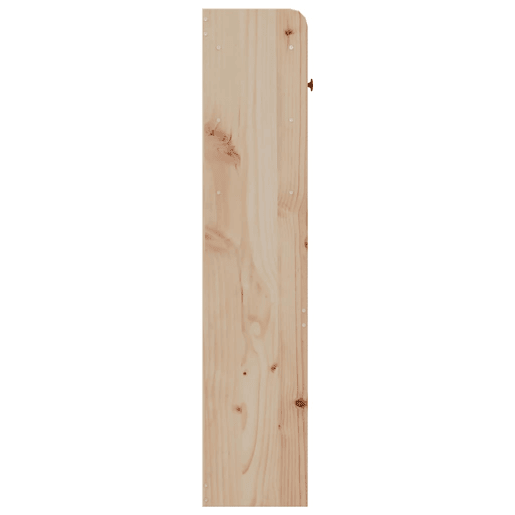 Cabeceira - Cabeceira de cama com arrumação 140 cm madeira de pinho maciça