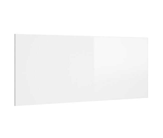 Cabecero cama - mueble cabecero madera contrachapada blanco brillo 200x1,5x80 cm