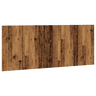 Cabeceira - Cabeceira de cama cama 200x1,5x80 cm derivados madeira madeira velha