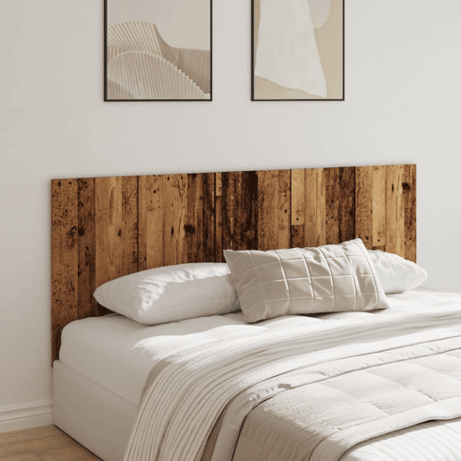 Cabeceira - Cabeceira de cama cama 200x1,5x80 cm derivados madeira madeira velha