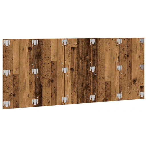 Cabeceira - Cabeceira de cama cama 200x1,5x80 cm derivados madeira madeira velha