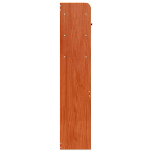 Cabeceira - Cabeceira de cama com arrumação 160 cm pinho maciço castanho-mel