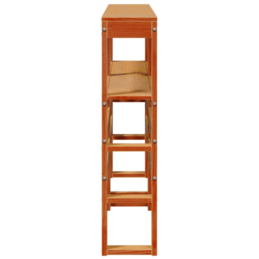 Cabeceira - Cabeceira de cama com prateleiras 135 cm pinho maciço castanho-mel Cabeceira - Cabeceira de cama com prateleiras 135 cm pinho maciço castanho-mel