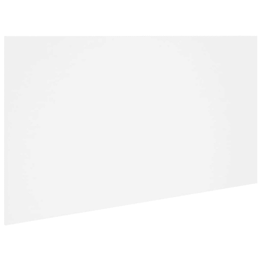 Cabeceira - Cabeceira de cama 160x1,5x80 cm derivados de madeira branco