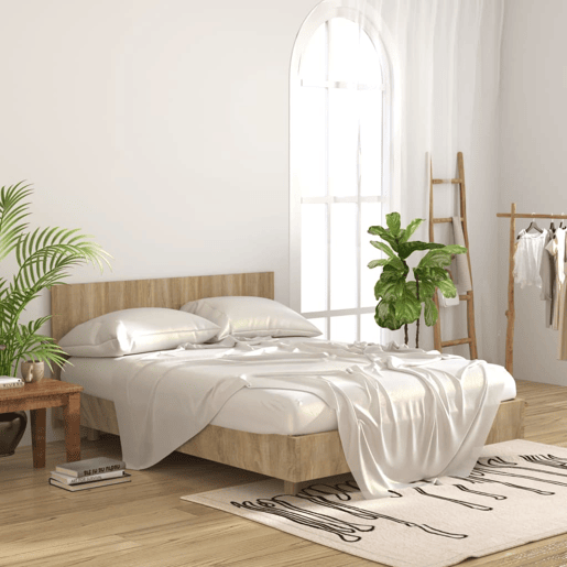 Cabeceira - Cabeceira de cama cama 160x1,5x80 cm derivados madeira carvalho sonoma