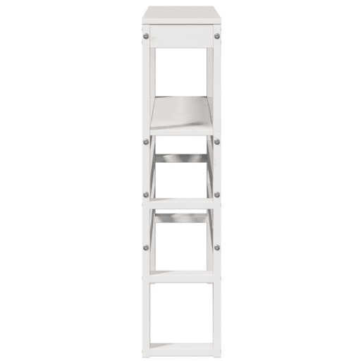 Cabeceira - Cabeceira de cama com prateleiras 75 cm madeira de pinho maciça branco Cabeceira - Cabeceira de cama com prateleiras 75 cm madeira de pinho maciça branco