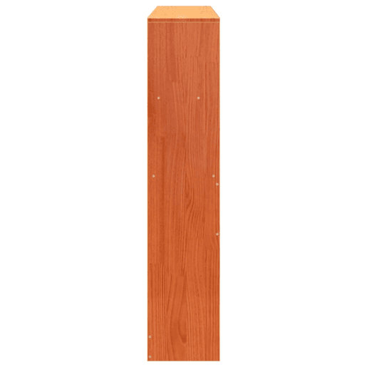 Cabeceira - Cabeceira de cama com arrumação 150 cm pinho maciço castanho-mel
