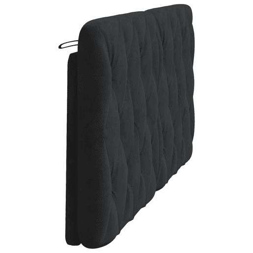 Almofadão de Cabeceira - Cabeceira de cama 160 cm veludo preto