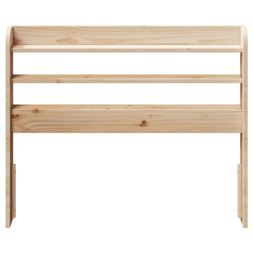 Cabeceira - Cabeceira de cama com prateleiras 75 cm madeira de pinho maciça Cabeceira - Cabeceira de cama com prateleiras 75 cm madeira de pinho maciça