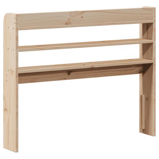 Cabeceira - Cabeceira de cama com prateleiras 75 cm madeira de pinho maciça Cabeceira - Cabeceira de cama com prateleiras 75 cm madeira de pinho maciça