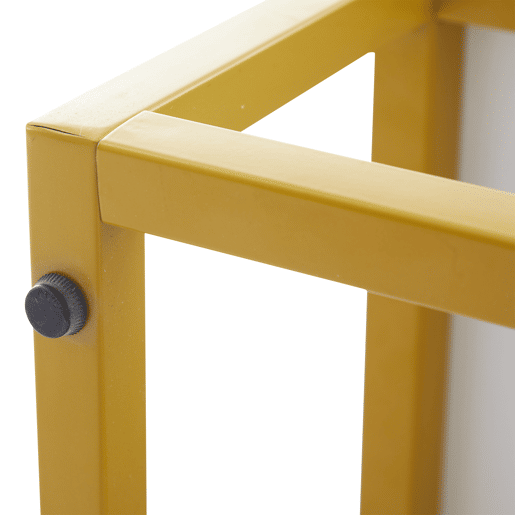 Aparador 130 cm - Moderno, com 4 compartimentos, acabamento brilhante - Branco+Dourado Aparador 130 cm - Moderno, com 4 compartimentos, acabamento brilhante - Branco+Dourado