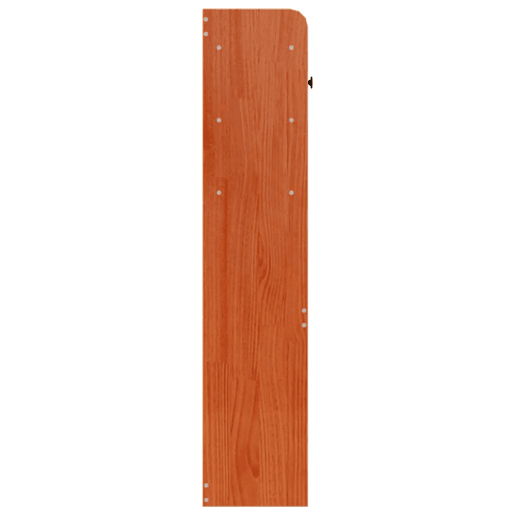 Cabeceira - Cabeceira de cama com arrumação 75 cm pinho maciço castanho-mel
