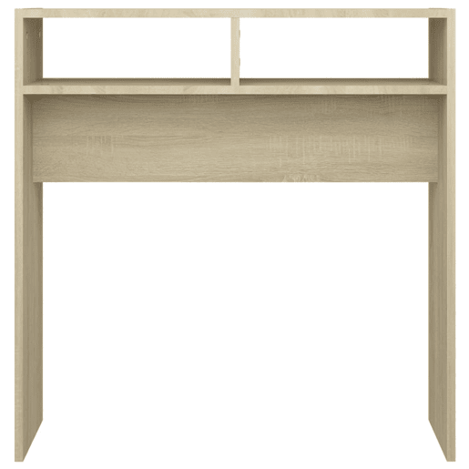 Mesa Consola - Mesa De Entrada 78x30x80 cm derivados de madeira carvalho sonoma