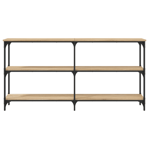 Mesa Consola - Mesa De Entrada 150x29x75 cm derivados de madeira carvalho sonoma