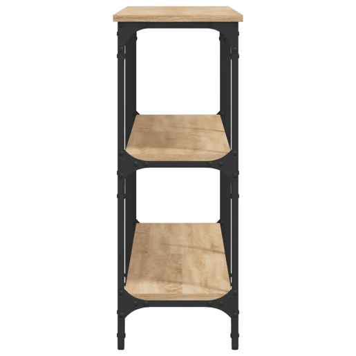 Mesa Consola - Mesa De Entrada 150x29x75 cm derivados de madeira carvalho sonoma