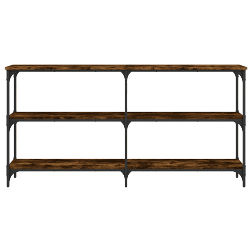 Mesa Consola - Mesa De Entrada 150x29x75 cm derivados de madeira carvalho fumado