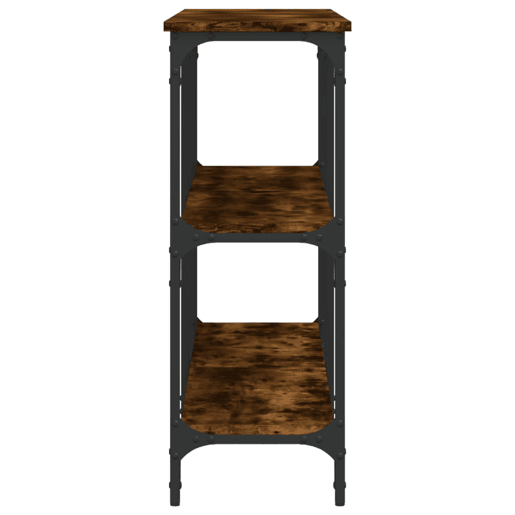 Mesa Consola - Mesa De Entrada 150x29x75 cm derivados de madeira carvalho fumado