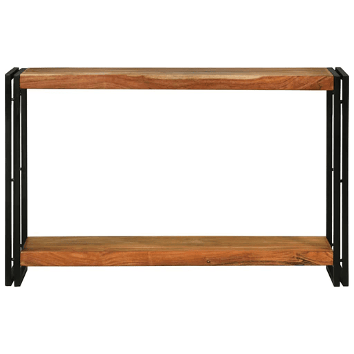 Mesa Consola - Mesa De Entrada Castanho 120 x 33 x 75 cm Madeira de acácia maciça
