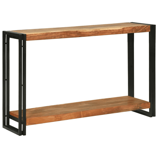 Mesa Consola - Mesa De Entrada Castanho 120 x 33 x 75 cm Madeira de acácia maciça