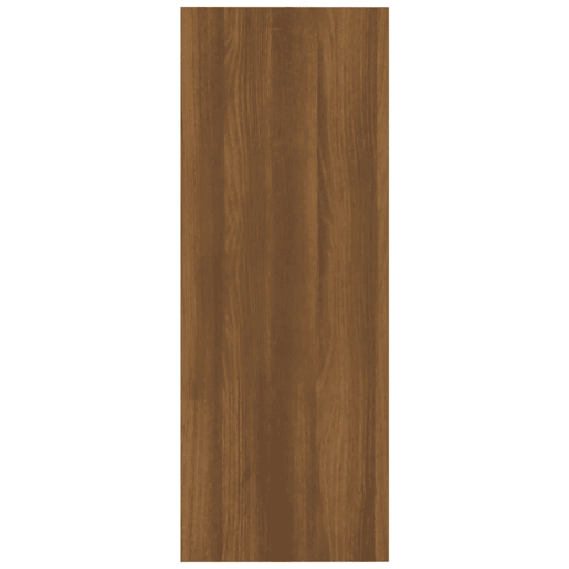 Mesa Consola - Mesa De Entrada 105x30x80cm derivados de madeira carvalho castanho