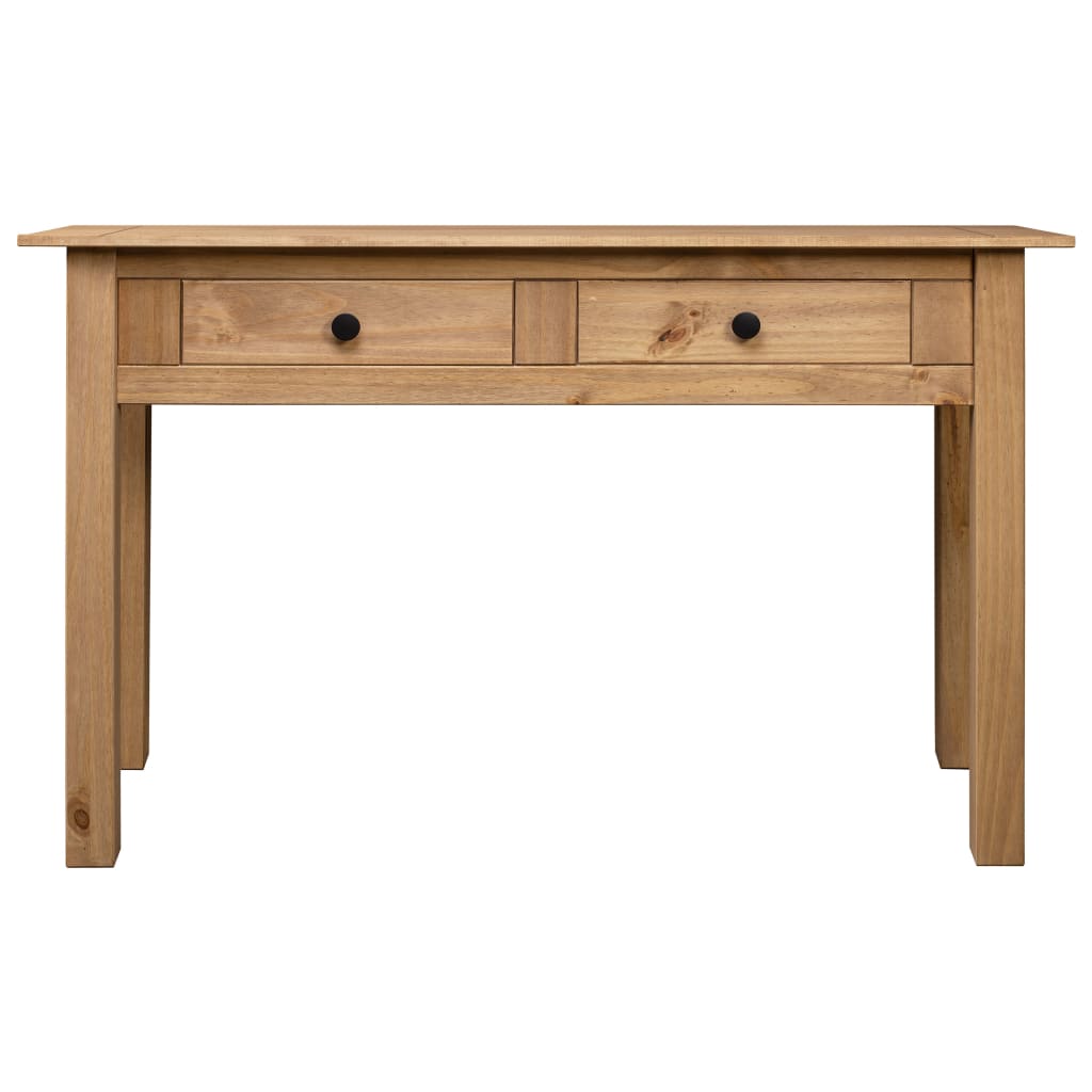 Mesa consola - mesa de entrada madera maciza pino panamá range 110x40x72 cm