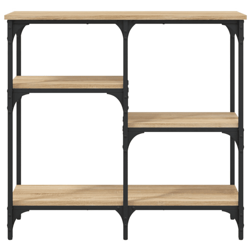 Mesa Consola - Mesa De Entrada 80x29x75 cm derivados de madeira carvalho sonoma
