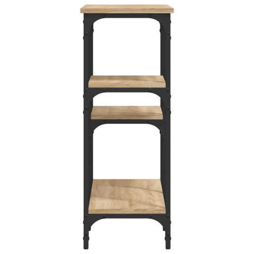Mesa Consola - Mesa De Entrada 80x29x75 cm derivados de madeira carvalho sonoma