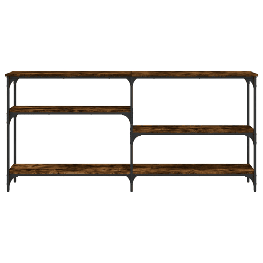 Mesa Consola - Mesa De Entrada 160x29x75 cm derivados de madeira carvalho fumado