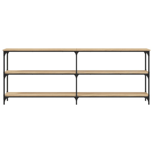 Mesa Consola - Mesa De Entrada 200x29x75 cm derivados de madeira carvalho sonoma Mesa Consola - Mesa De Entrada 200x29x75 cm derivados de madeira carvalho sonoma