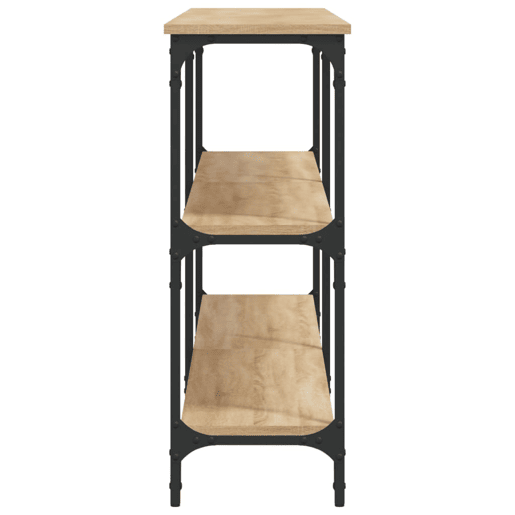 Mesa Consola - Mesa De Entrada 200x29x75 cm derivados de madeira carvalho sonoma Mesa Consola - Mesa De Entrada 200x29x75 cm derivados de madeira carvalho sonoma