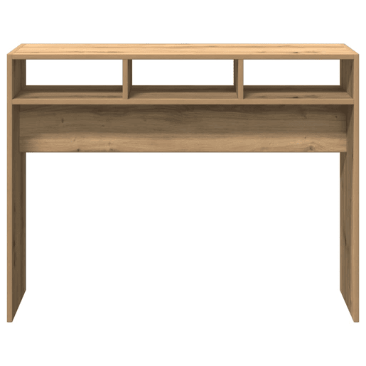 Mesa Consola - Mesa De Entrada 105x30x80 cm derivados madeira carvalho artisiano