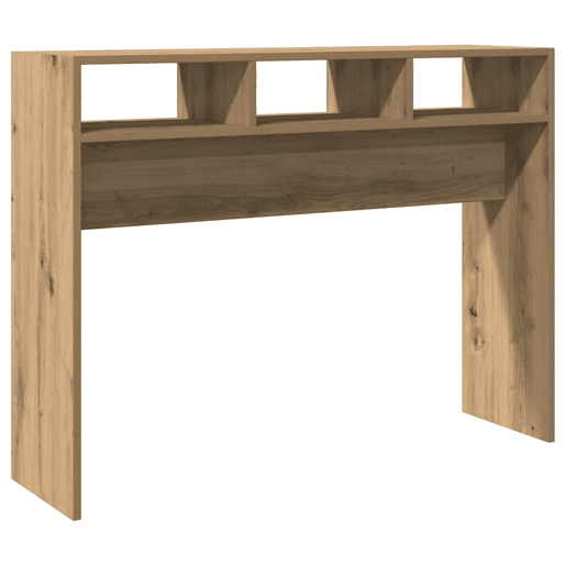 Mesa Consola - Mesa De Entrada 105x30x80 cm derivados madeira carvalho artisiano