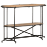Mesa Consola - Mesa De Entrada 110x42x76 cm madeira de acácia maciça