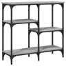Mesa Consola - Mesa De Entrada 80x29x75 cm derivados de madeira cinzento sonoma