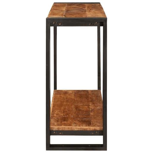 Mesa Consola - Mesa De Entrada 90 x 33 x 75 cm Madeira de mangueira áspera maciça