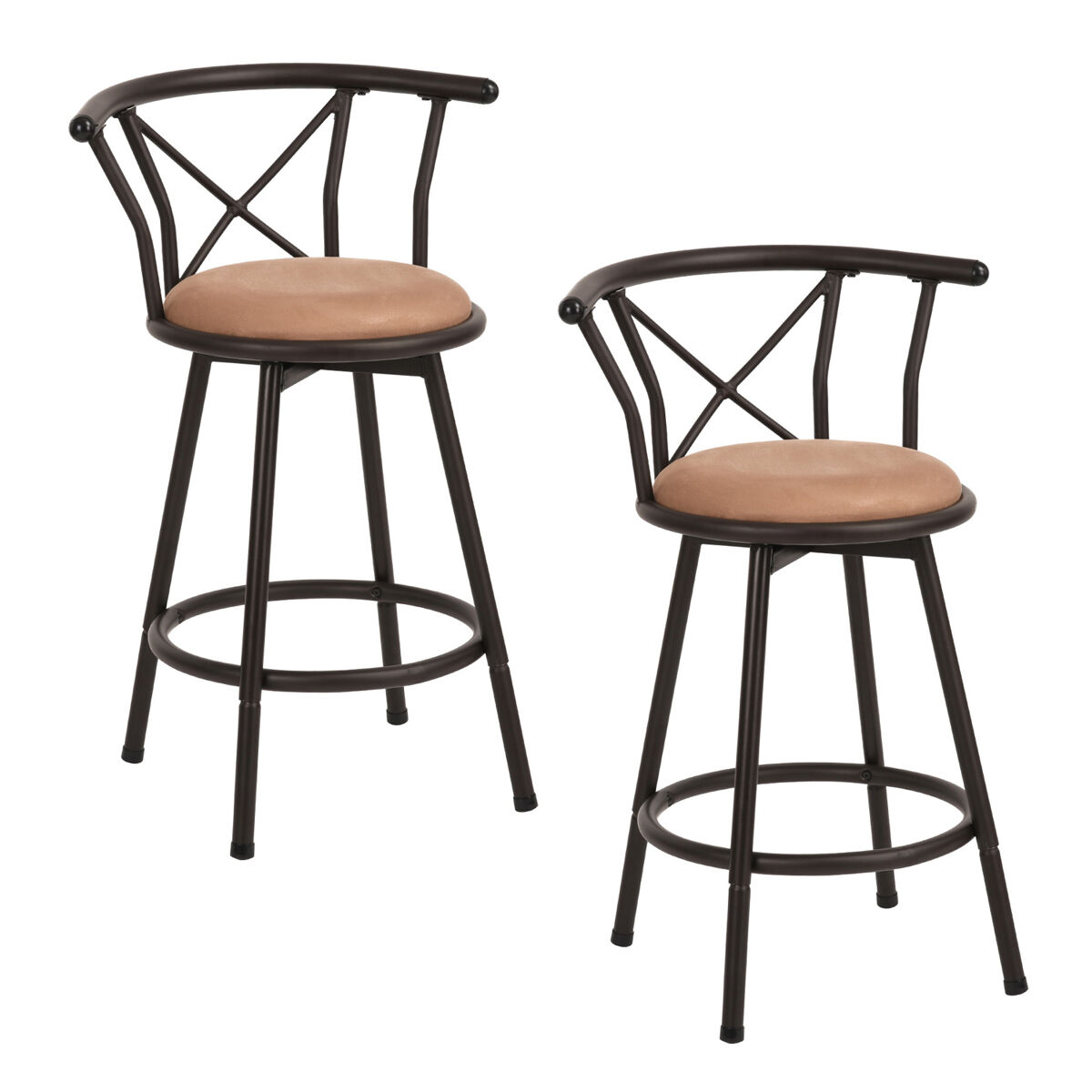 MEUBLES COSY Sillas De Bar Con Respaldo Cómodo