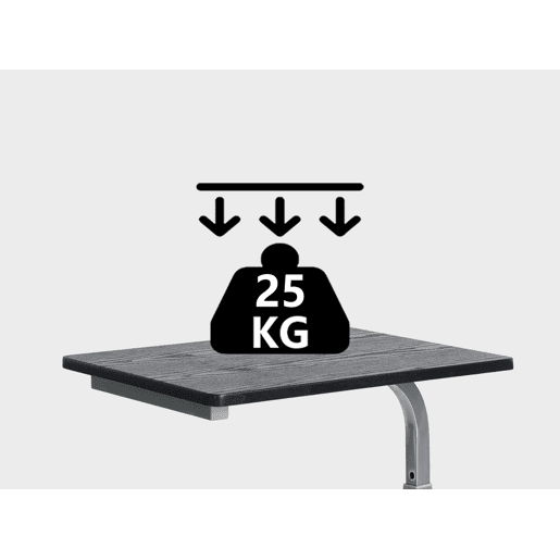 Mesa Auxiliar Portátil Regulável Em Altura Com Rodas, Estrutura Resistente De Estilo Moderno Em Preto, Ideal Para Usar No Sofá, Cama Ou Escritório, Suporta Até 25kg E Perfeita Para Computador Portátil, Tablet Ou Refeições