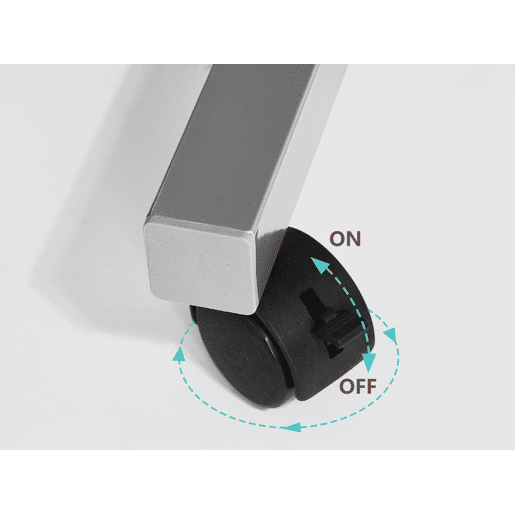 Mesa Auxiliar Portátil Regulável Em Altura Com Rodas, Estrutura Resistente De Estilo Moderno Em Preto, Ideal Para Usar No Sofá, Cama Ou Escritório, Suporta Até 25kg E Perfeita Para Computador Portátil, Tablet Ou Refeições