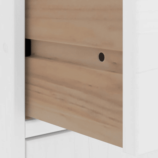 vidaXL Móveis de apoio 4 pcs ODDA pinho de madeira maciça branco vidaXL Móveis de apoio 4 pcs ODDA pinho de madeira maciça branco