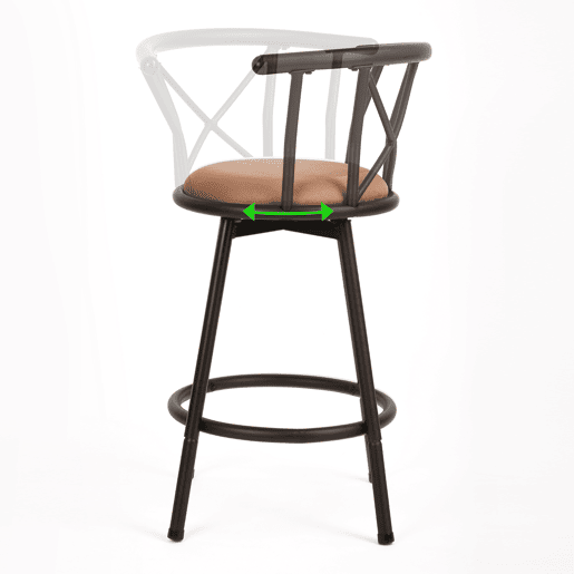 Cadeiras De Bar Com Encosto De Design Moderno, Conjunto De 4, Assento Com Estofado Suave E Durável, Estrutura Metálica Robusta, Perfeitas Para Cozinha Ou Bar, Capacidade Até 120Kg Cadeiras De Bar Com Encosto De Design Moderno, Conjunto De 4, Assento Com Estofado Suave E Durável, Estrutura Metálica Robusta, Perfeitas Para Cozinha Ou Bar, Capacidade Até 120Kg